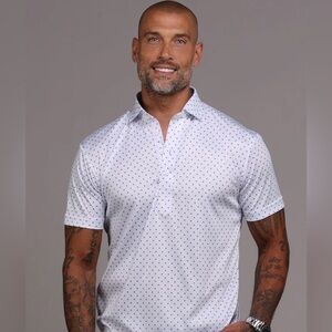 NWOT Collars & Co Semi Spread Collar Polo Relaxed Fit XL